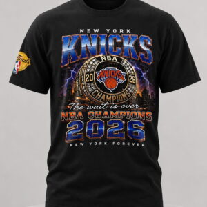 knicks the wait is over 2026 champions ring shirt1