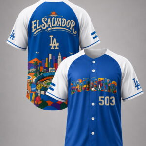 la dodgers 503 salvadoran heritage night 2026 baseball jersey