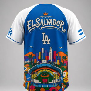 la dodgers 503 salvadoran heritage night 2026 baseball jersey2