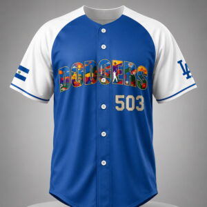 la dodgers 503 salvadoran heritage night 2026 baseball jersey3