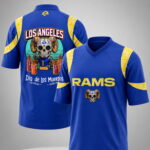 LA Rams Día de los Muertos 2026 Football Jersey