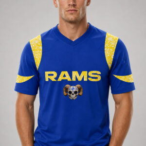la rams dia de los muertos 2026 football jersey2