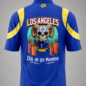la rams dia de los muertos 2026 football jersey3