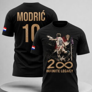 luka modric 200 games for croatia fifa world cup 2026 shirt