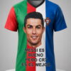 messi es bueno pero cr7 es el mejor shirt