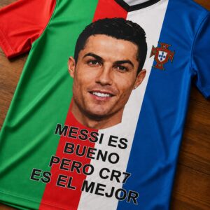 messi es bueno pero cr7 es el mejor shirt1