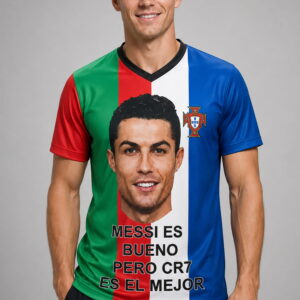 messi es bueno pero cr7 es el mejor shirt2