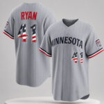 Minnesota Twins USA 250th Anniversary Fourth Of July Jersey