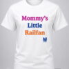 mommys little railfan shirt