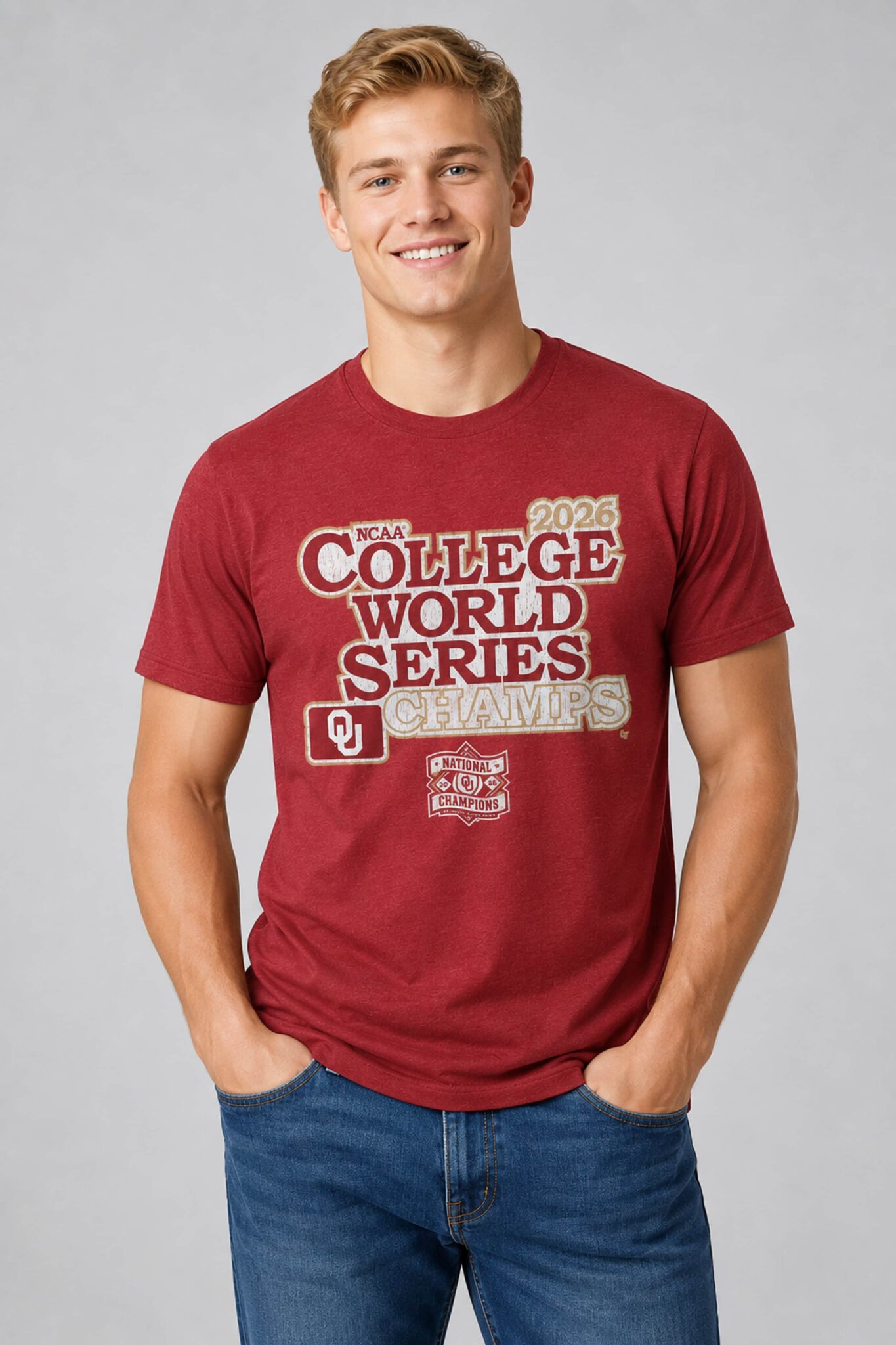 oklahoma baseball 2026 college world series champions shirt2