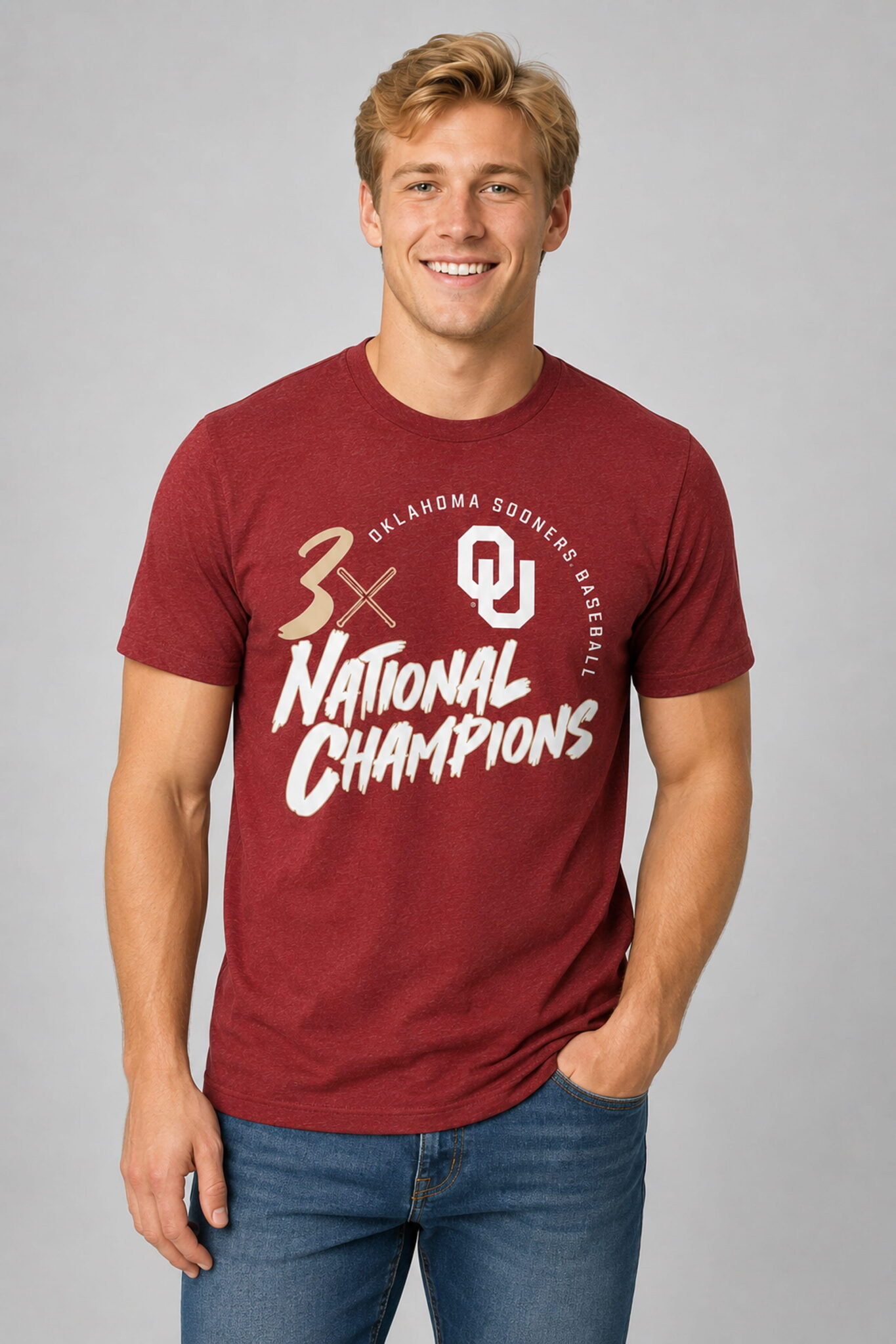 oklahoma baseball 3 time national champions shirt2