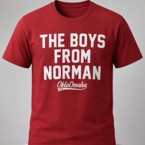 oklahoma baseball the boys from norman shirt