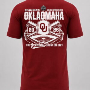 oklahoma sooners 2026 baseball college world series oklaomaha shirt3