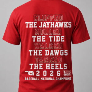 oklahoma sooners 2026 mcws baseball national champions 3x times shirt2