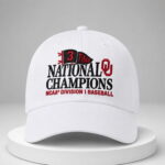 Oklahoma Sooners 3-Time National Champions Baseball Hat