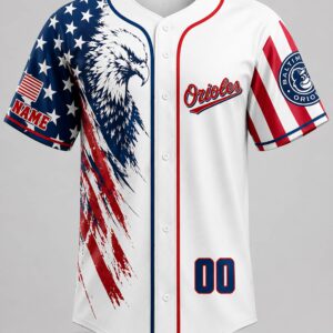orioles 250th independence day 2026 personalized jersey