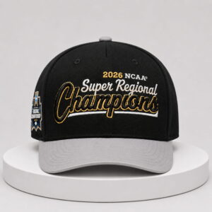 west virginia baseball 2026 ncaa super regional champions hat1