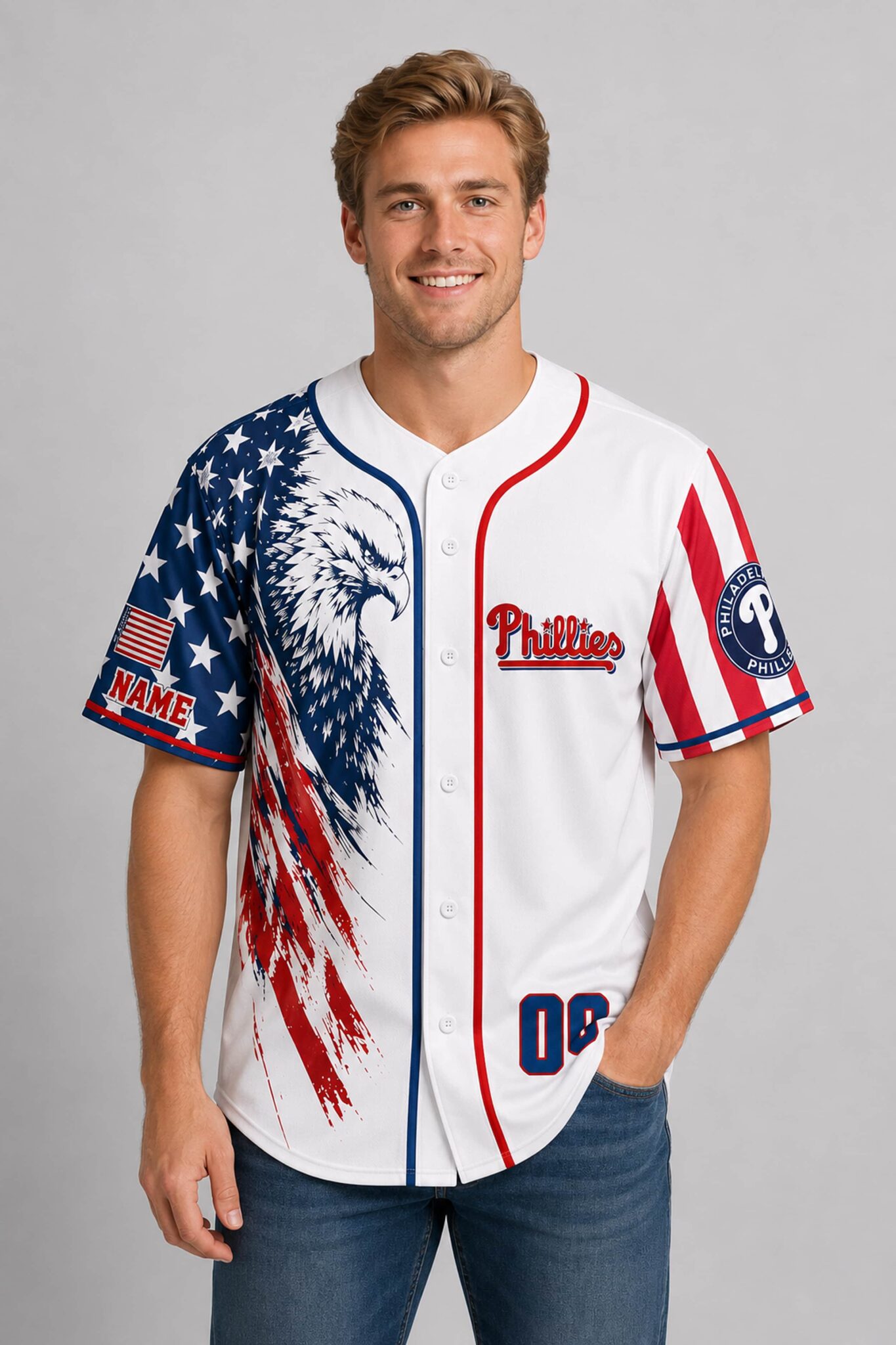phillies 250th independence day 2026 personalized jersey2
