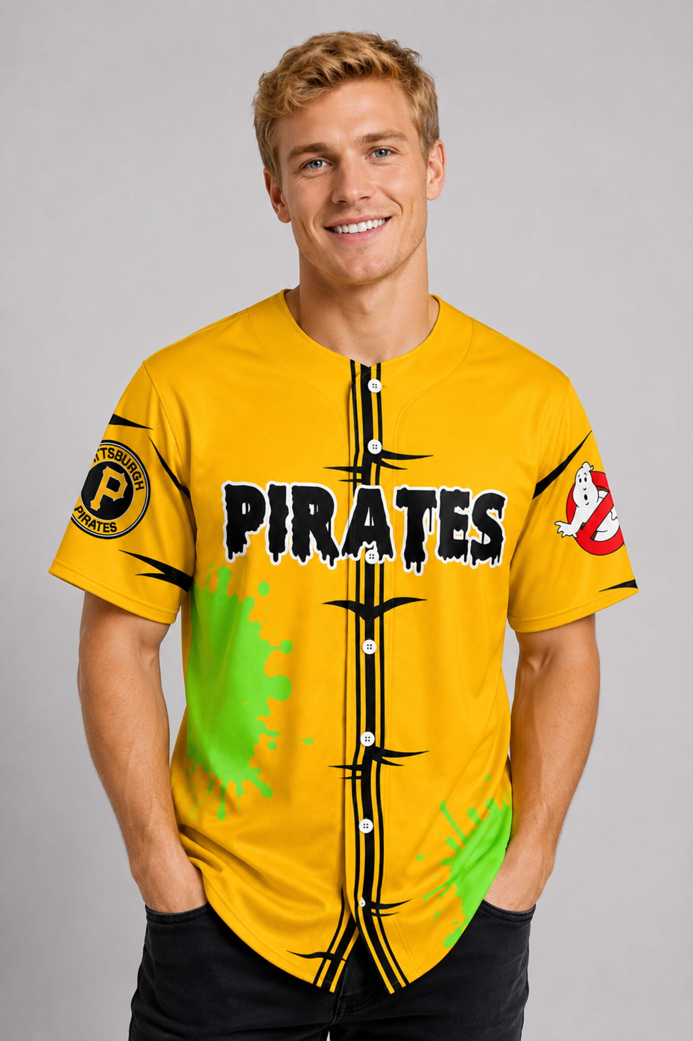 pirates ghostbusters night 2026 baseball jersey1