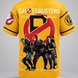 pirates ghostbusters night 2026 baseball jersey2