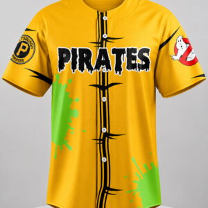 pirates ghostbusters night 2026 baseball jersey3