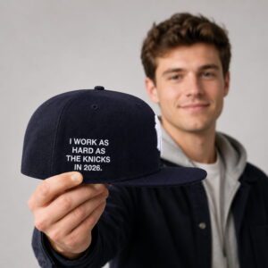 yankees i work as hard as the knicks in 2026 hat3