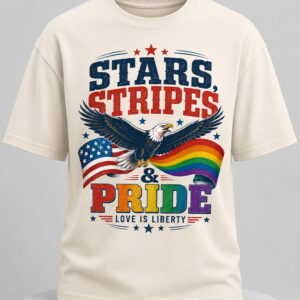 pride month 2026 stars stripes and pride shirt