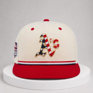 athletics usa 250th anniversary fourth of july snapback hat1