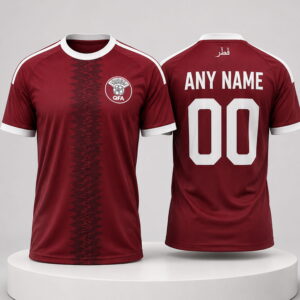 qatar national football team fifa world cup 2026 custom jersey