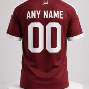 Qatar National Football Team FIFA World Cup 2026 Custom Jersey 6 qatar national football team fifa world cup 2026 custom jersey1