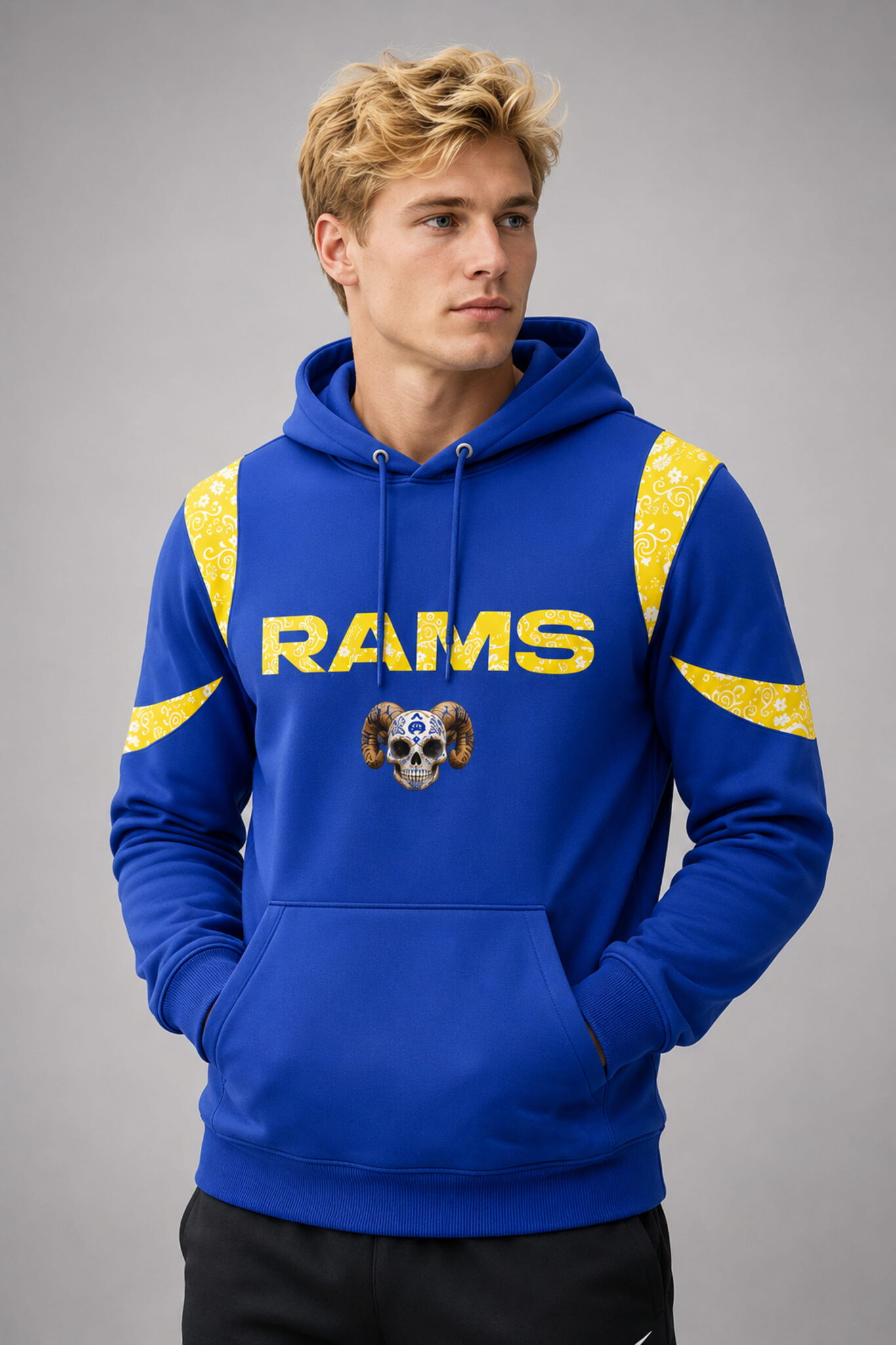 rams x dia de los muertos 2026 hoodie1