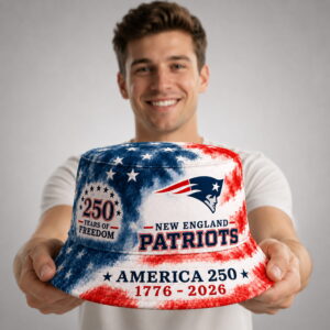 patriots 250th anniversary years of freedom bucket hat1