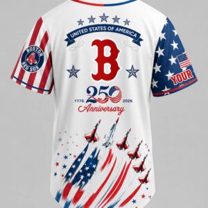 red sox 250th independence day 2026 personalized jersey1