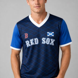 red sox scottish celebration 2026 custom baseball jersey1