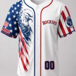 Rockies 250th Independence Day 2026 Personalized Jersey