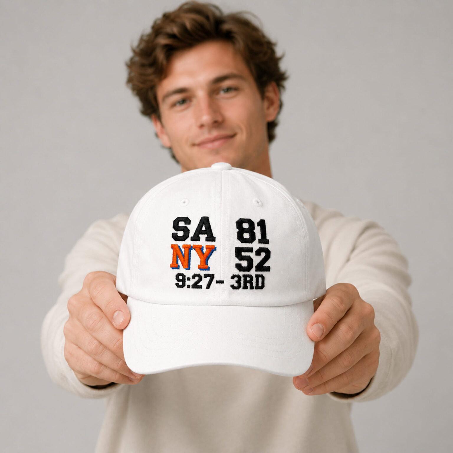 sa 81 ny 52 3rd quarter scoreboard dad hat1