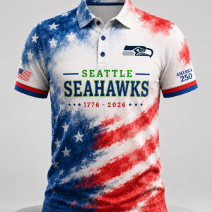 seahawks a250 years of freedom polo shirt