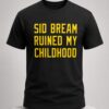sid bream ruined my childhood shirt