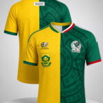 South Africa x Mexico World Cup 2026 Split Jersey
