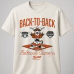Texas Softball Back To Back Champions Diamond Shirt