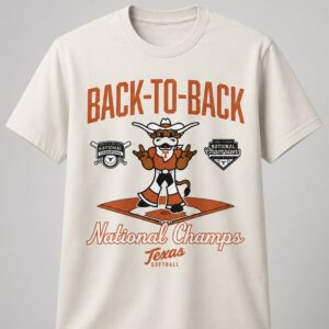 texas softball back to back champions diamond shirt
