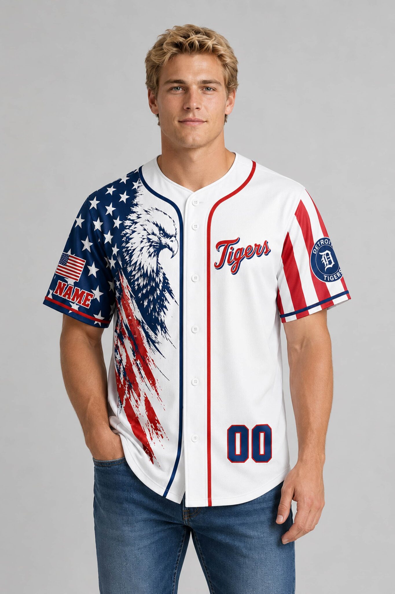 tigers 250th independence day 2026 personalized jersey2