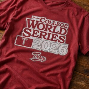 troy baseball 2026 college world series shirt1