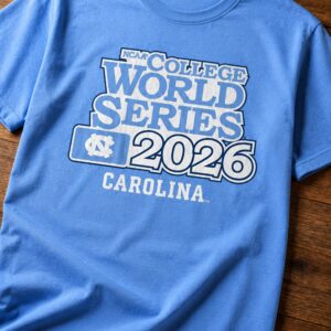 unc baseball 2026 college world series shirt1