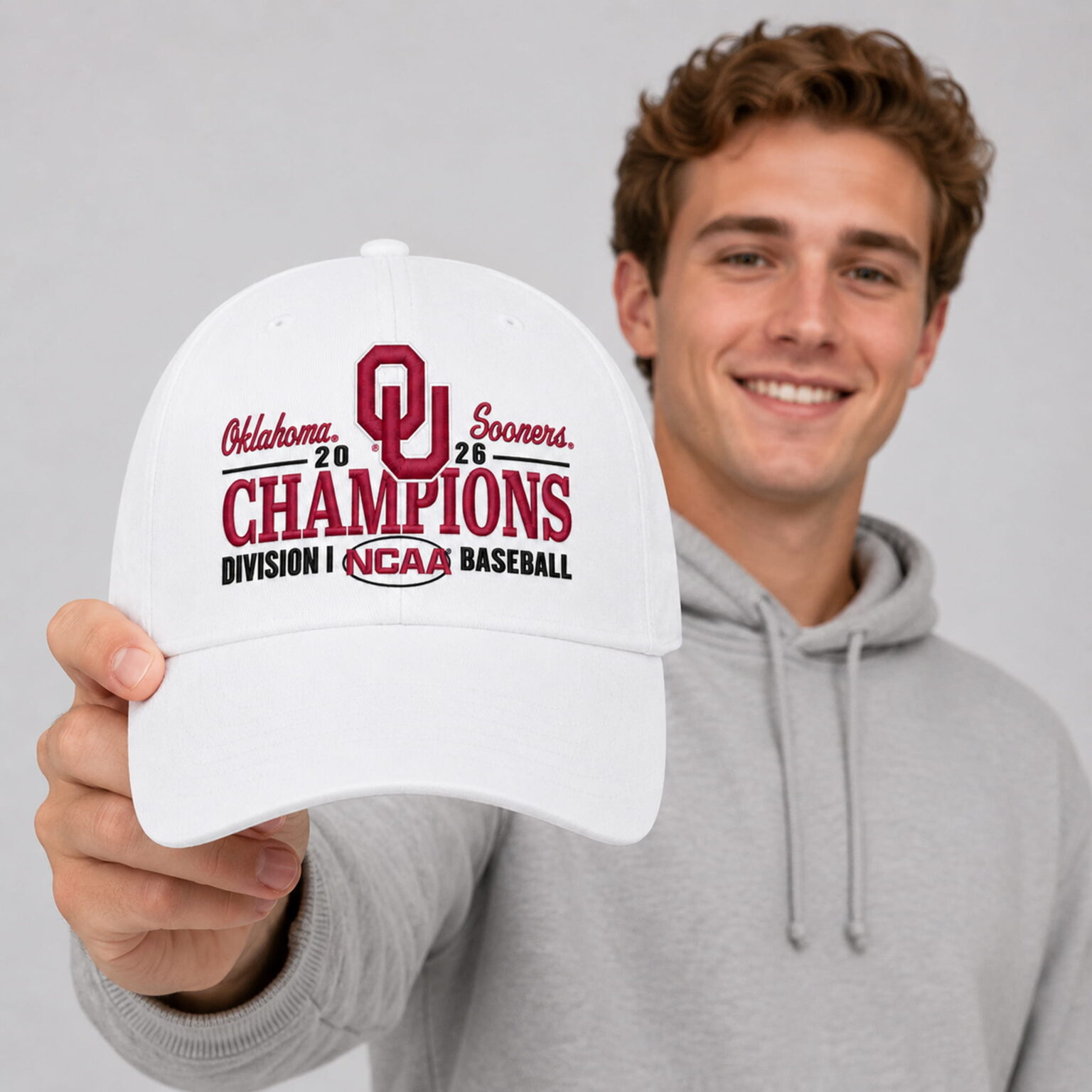 university of oklahoma baseball 2026 national champions hat2