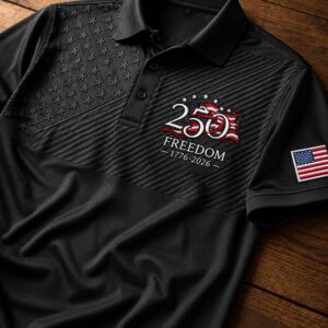 usa 250th anniversary freedom polo shirt1