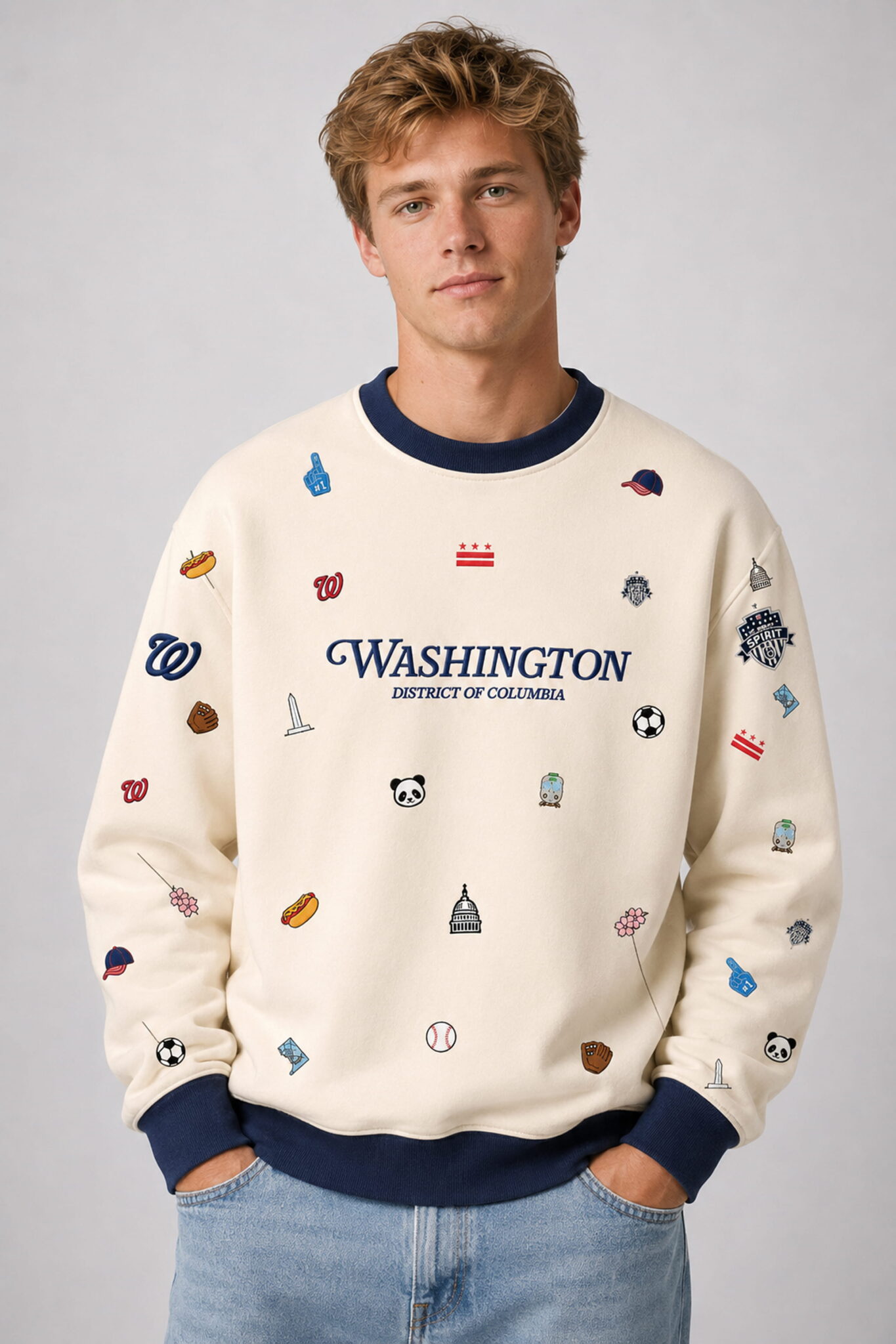 washington nationals distrigt of columbia women's night 2026 sweatshirt2
