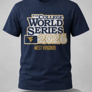 west virginia baseball 2026 college world series shirt
