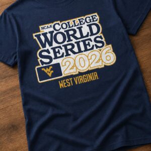 west virginia baseball 2026 college world series shirt1