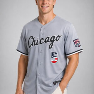 White Sox USA 250th Anniversary Fourth Of July Jersey 7 white sox usa 250th anniversary fourth of july jersey1